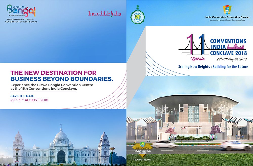 11th Conventions India Conclave — 29-31 August 2018 at Biswa Bangla Convention Centre, Kolkata